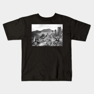 Vintage Photo of Lake Atitlán Kids T-Shirt